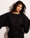 Lio Linen Dress - Black | Plus Size & Straight Size Women's Fashion | Universal Standard