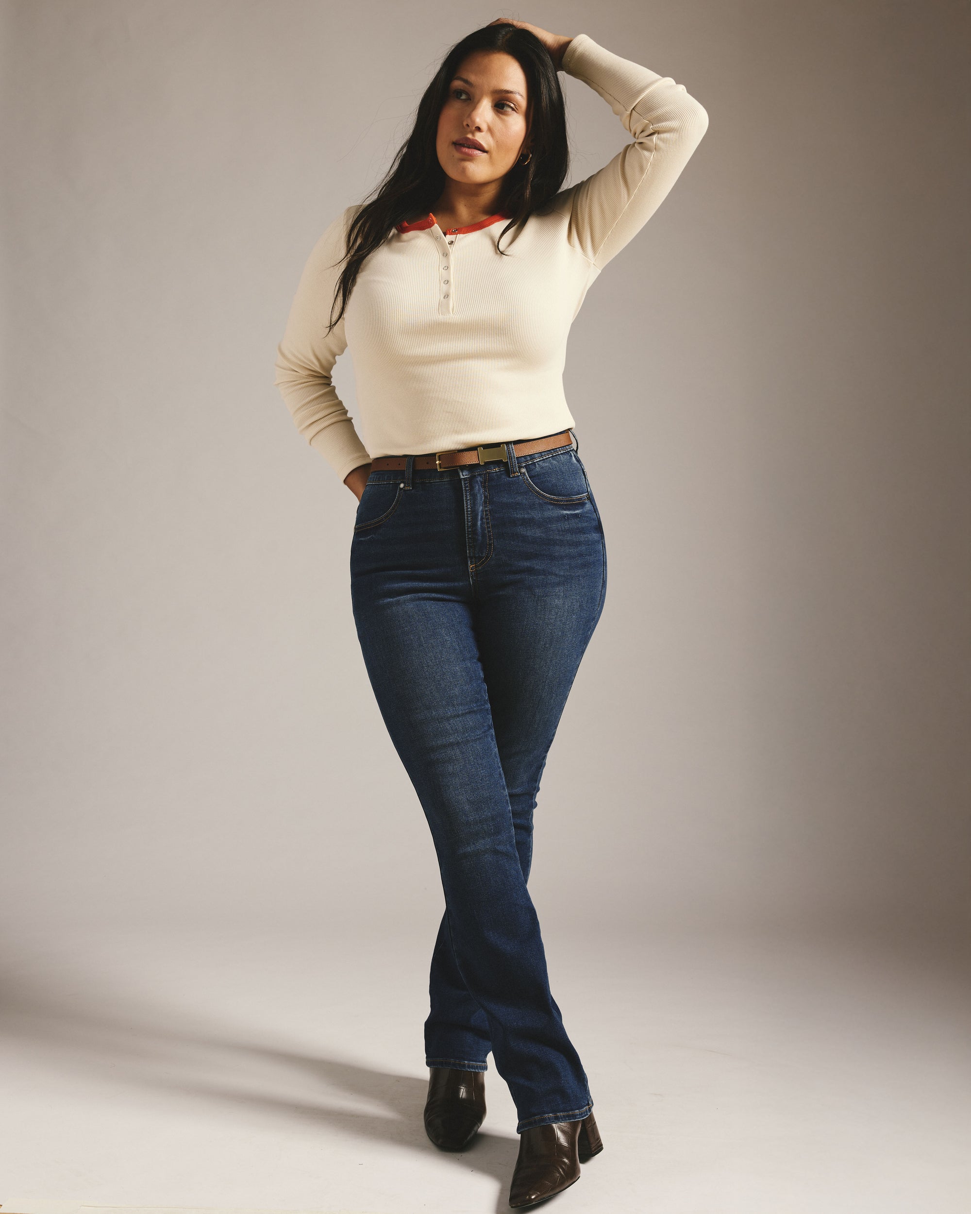 Marne Bootcut Jeans 32 inch - Naval Blue Wash