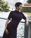 Penny Tailored Ponte Dress - Gamay | Plus Size & Straight Size Women's Fashion | Universal Standard