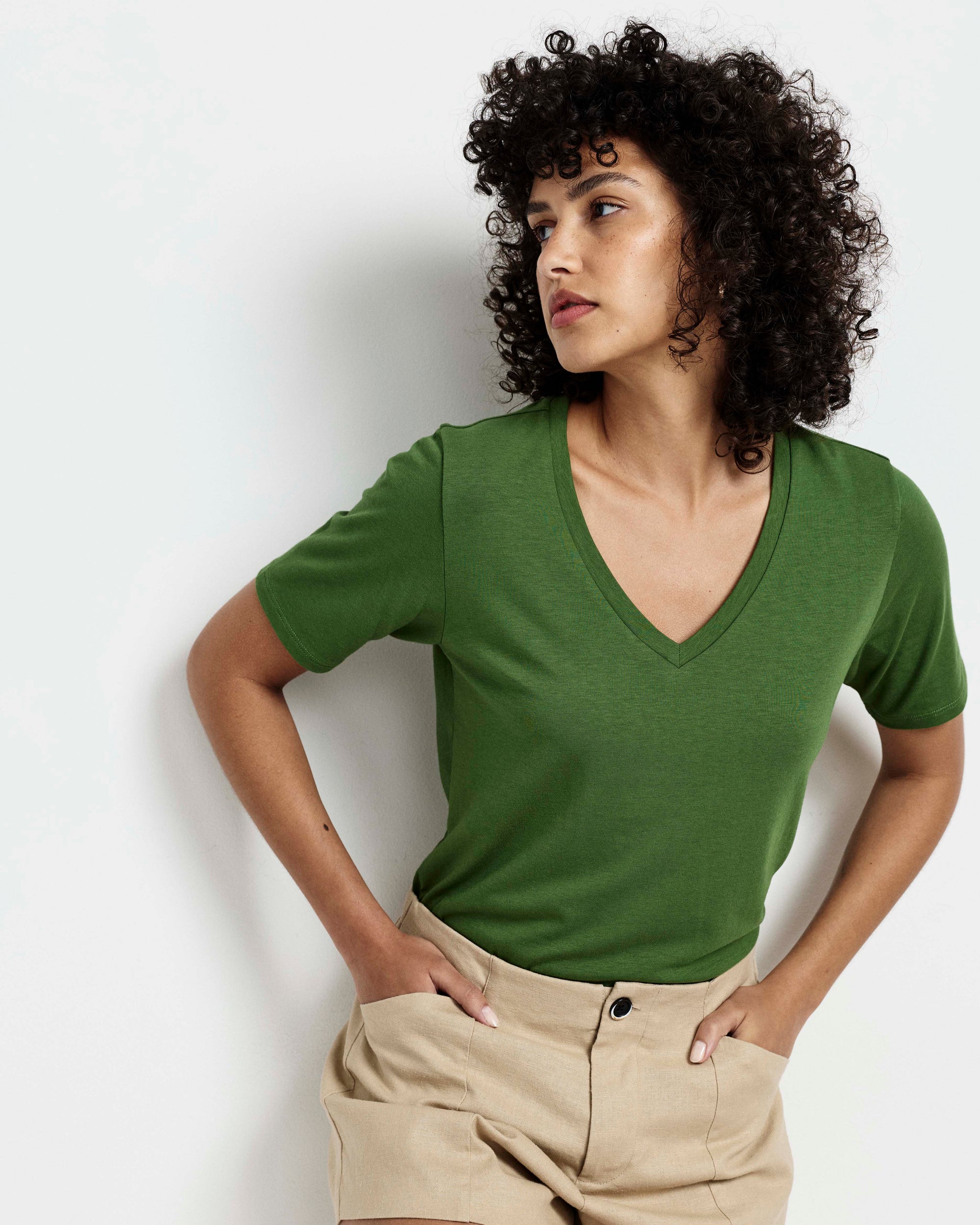 V Rex - Garden Green | Plus Size & Straight Size Women's Fashion | Universal Standard