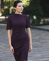 Penny Tailored Ponte Dress - Gamay | Plus Size & Straight Size Women's Fashion | Universal Standard
