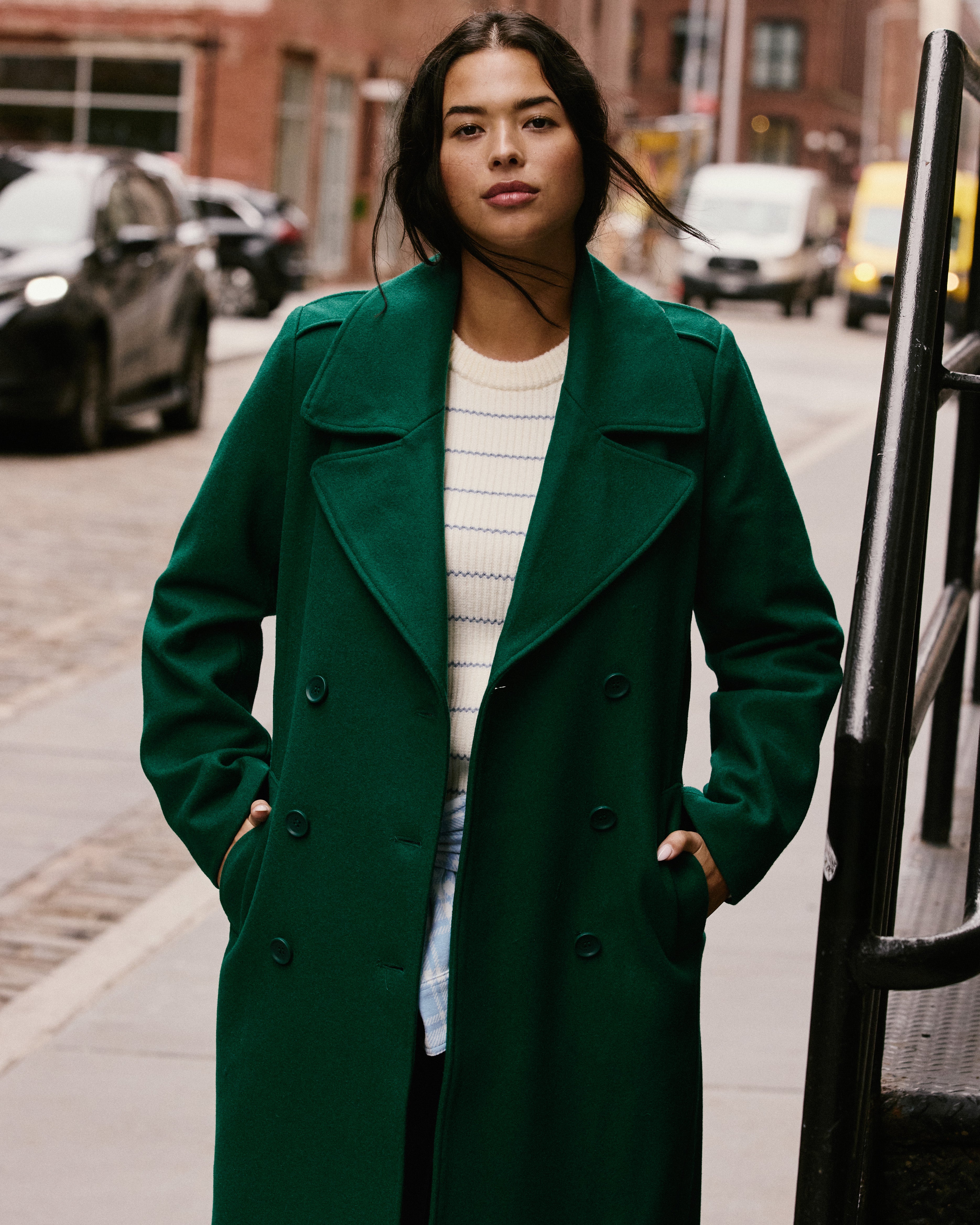 Callaghan Wool Coat - Aventurine – Universal Standard