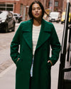 Callaghan Wool Coat - Aventurine