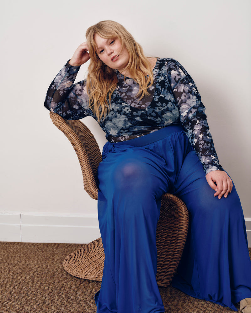 Thames Mesh Pants - Ultramarine | Plus Size & Straight Size Women's Fashion | Universal Standard