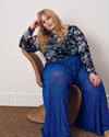 Thames Fog Top - Tumbling Bouquet Print | Plus Size & Straight Size Women's Fashion | Universal Standard