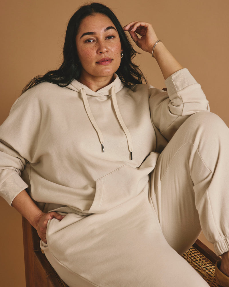Daydream Hoodie - Dove Wing | Plus Size & Straight Size Women's Fashion | Universal Standard
