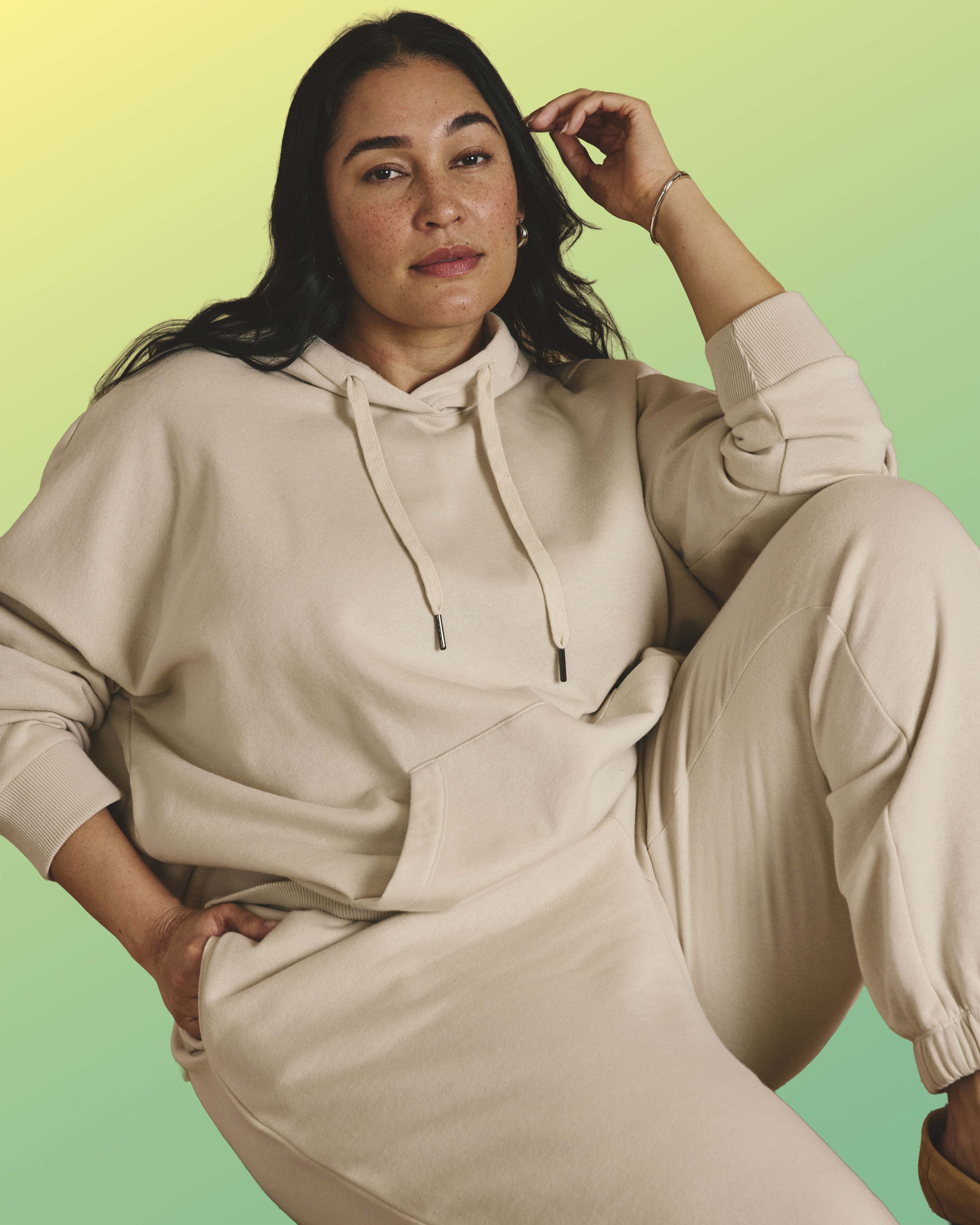 Daydream Hoodie - Dove Wing | Plus Size & Straight Size Women's Fashion | Universal Standard