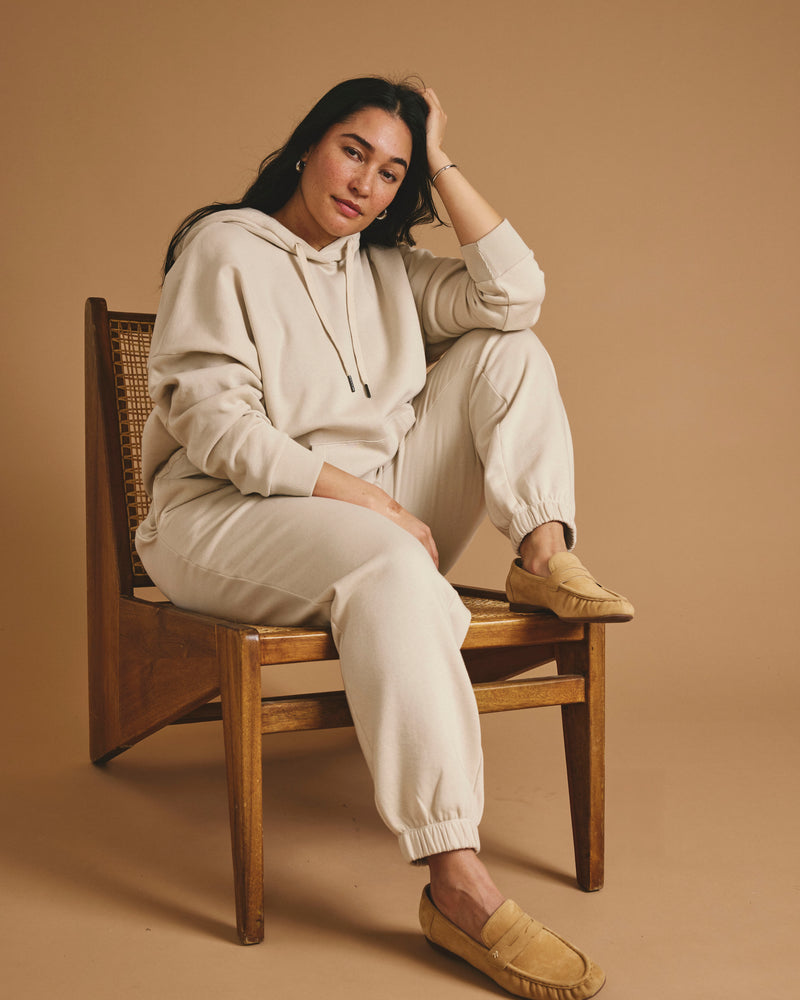 Daydream Hoodie - Dove Wing | Plus Size & Straight Size Women's Fashion | Universal Standard