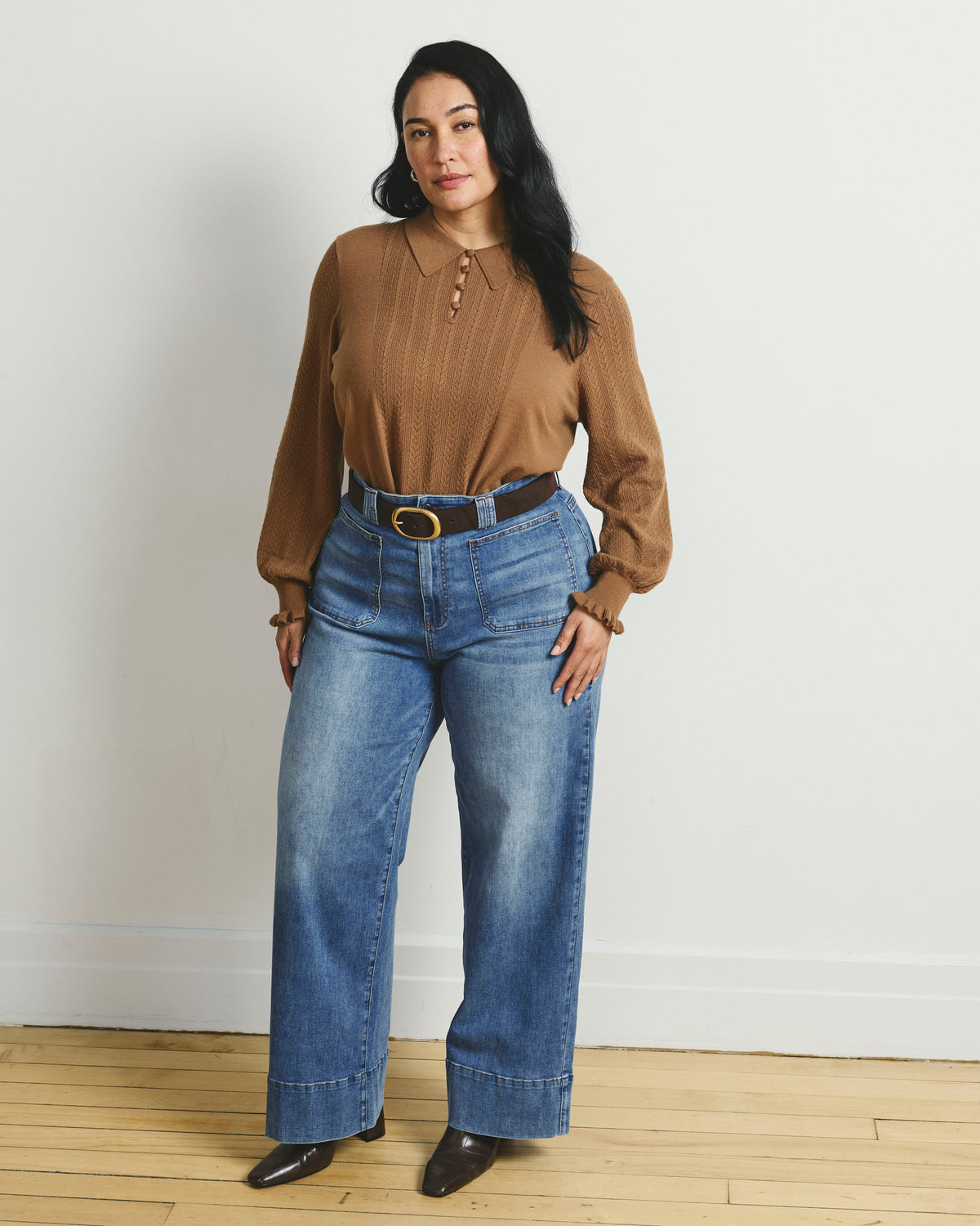 Claudia High Rise Stretch Jeans - Blue Bayou