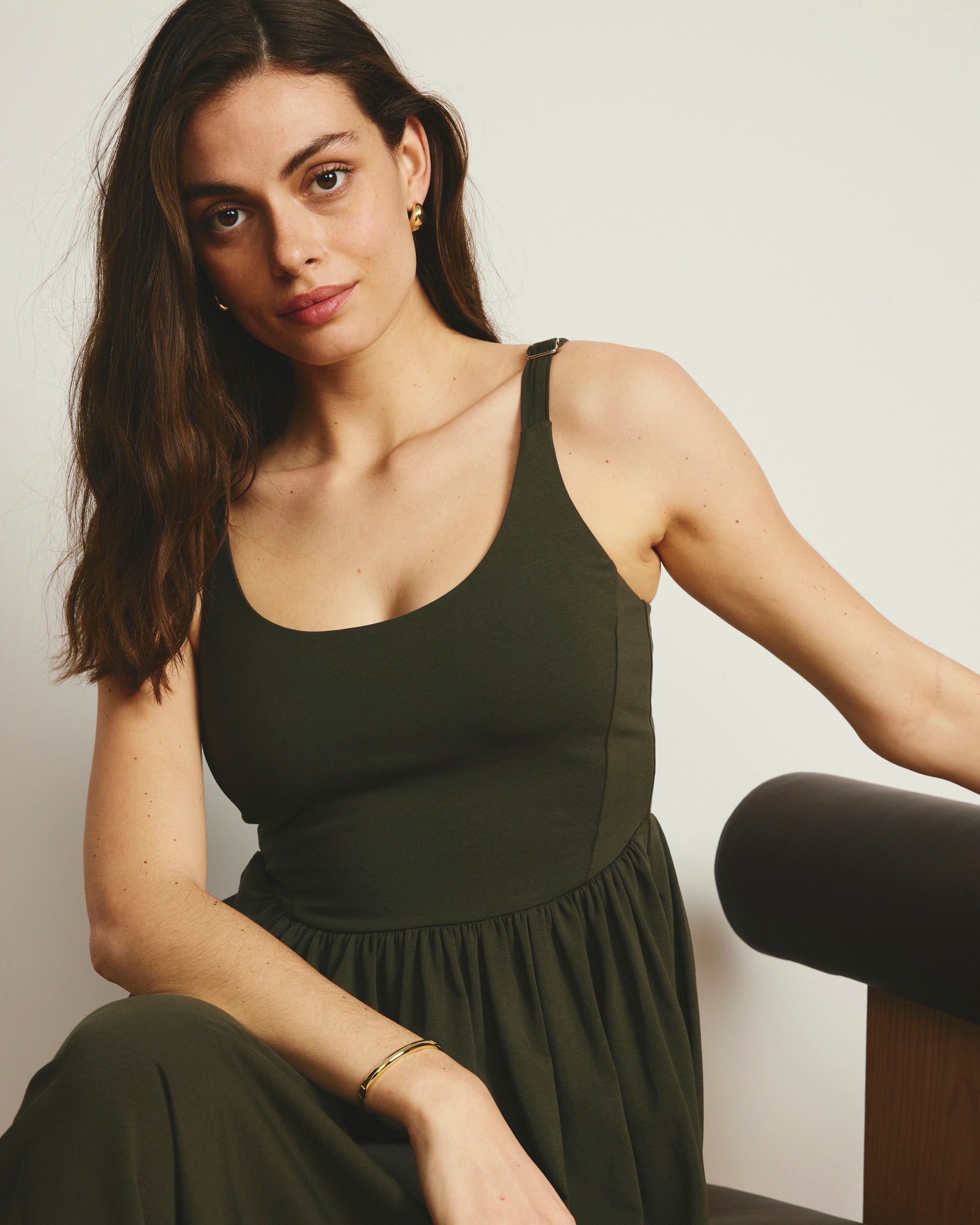 Cayo Cami Dress - Nori | Plus Size & Straight Size Women's Fashion | Universal Standard