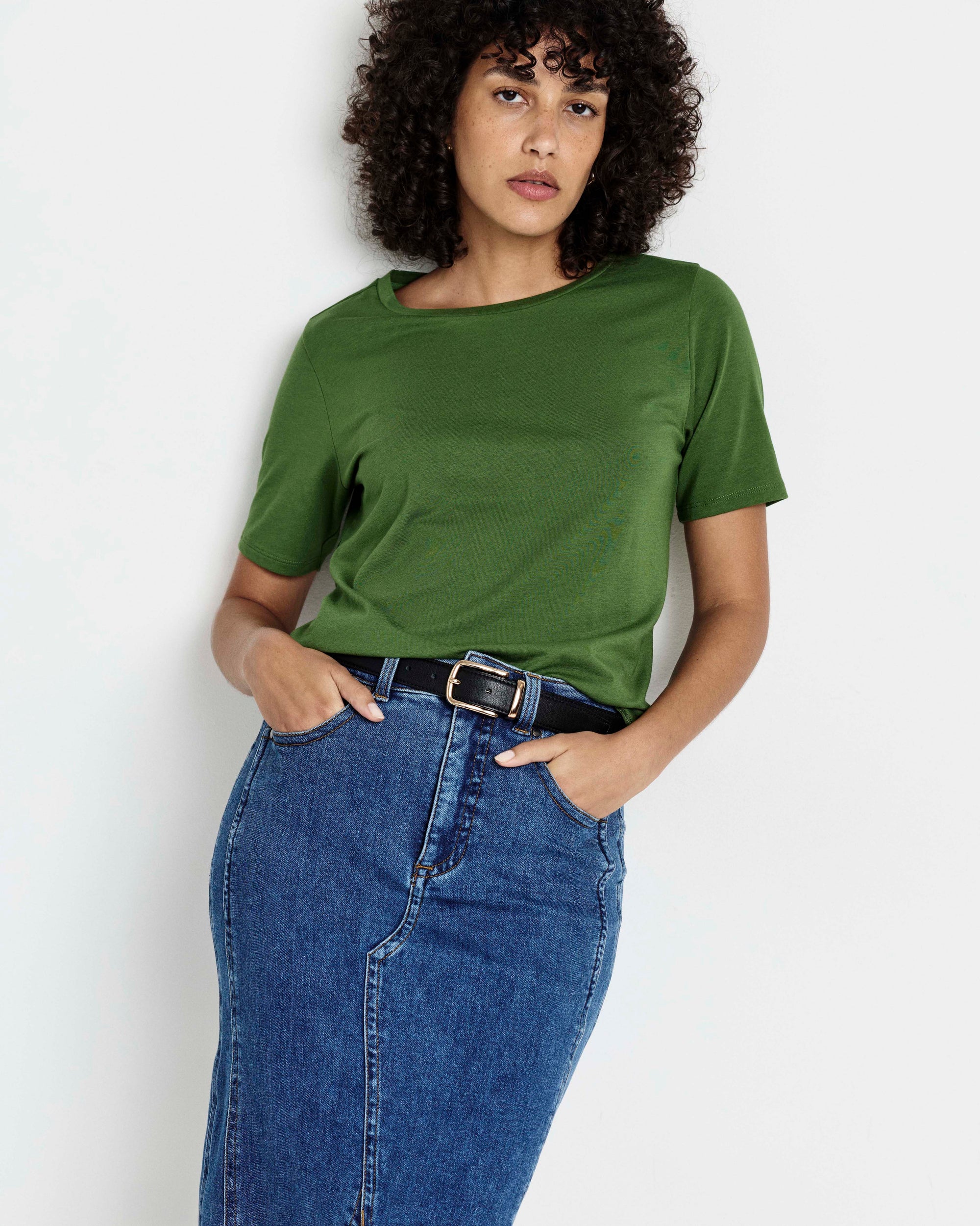 Tee Rex - Garden Green | Plus Size & Straight Size Women's Fashion | Universal Standard