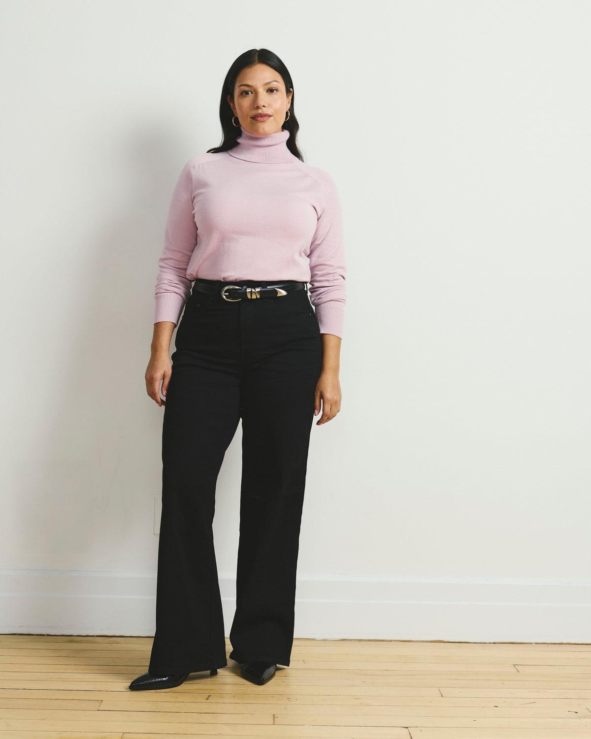 Roxy Relaxed Bootcut Jeans - Jet Black