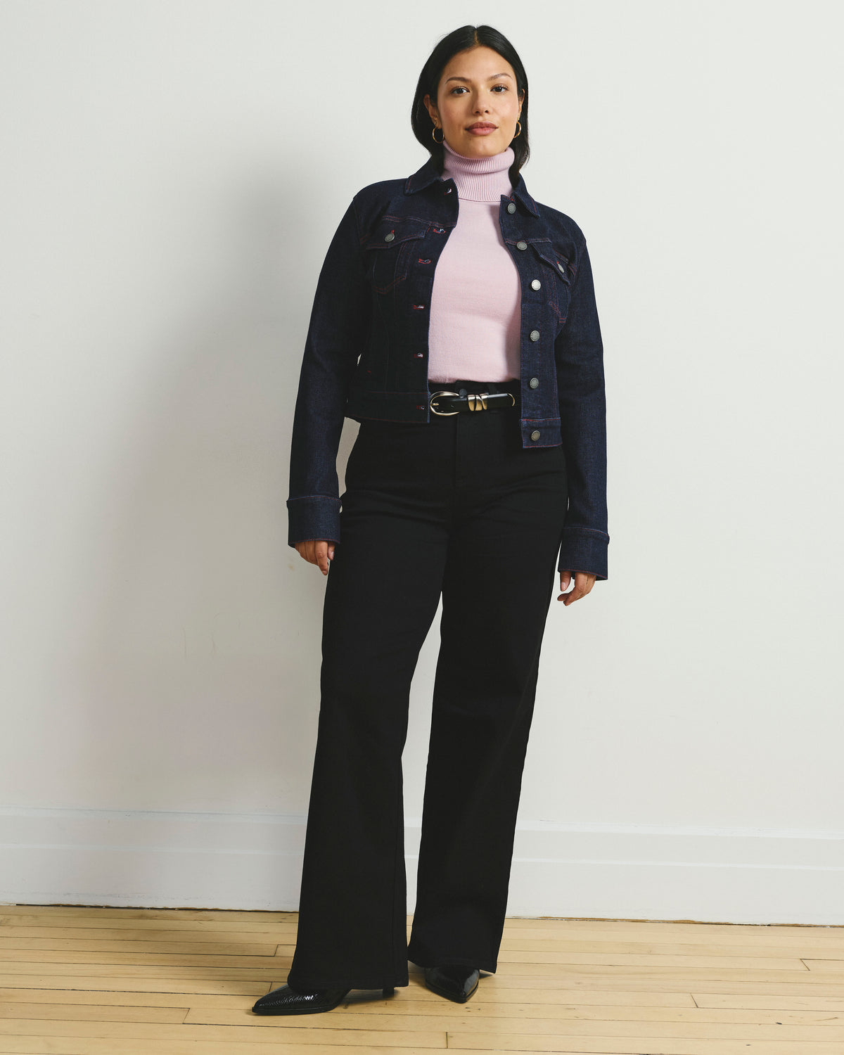 Roxy Relaxed Bootcut Jeans - Jet Black