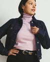 Kelsey Denim Jacket - Americana Wash with Red Stitching | Plus Size & Straight Size Women's Fashion | Universal Standard