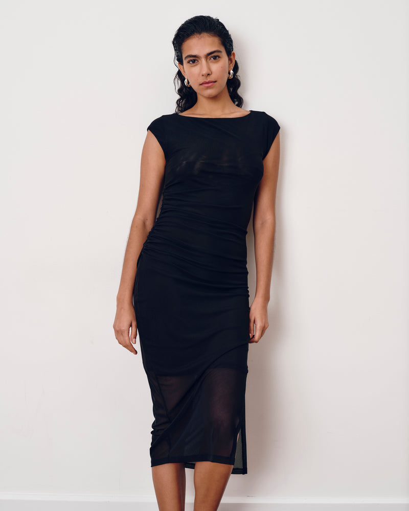 Oasis Mesh Dress - Black | Plus Size & Straight Size Women's Fashion | Universal Standard