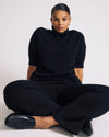 Savvy Fine Knit Turtleneck Sweater Top - Black | Plus Size & Straight Size Women's Fashion | Universal Standard
