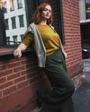 Pam Pintuck Wide Leg Ponte Pants - Kombu Green | Plus Size & Straight Size Women's Fashion | Universal Standard