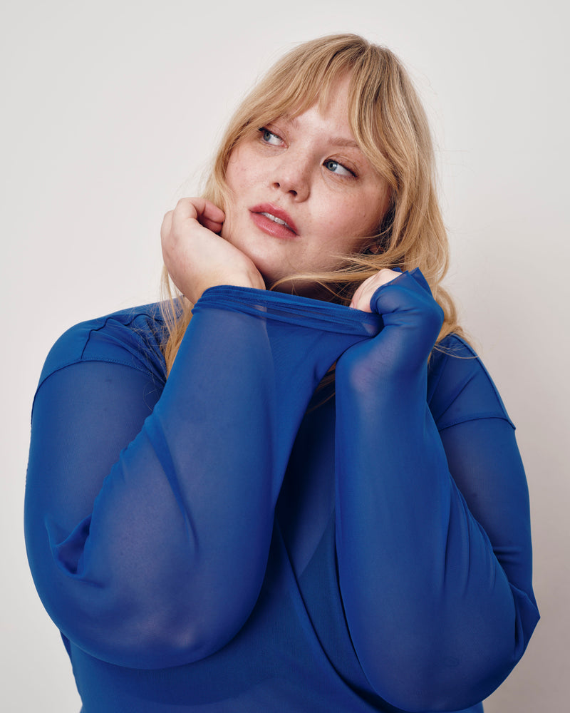 Thames Fog Dress - Ultramarine | Plus Size & Straight Size Women's Fashion | Universal Standard