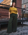 Savvy Fine Knit Sweater Top - Martini Olive | Plus Size & Straight Size Women's Fashion | Universal Standard