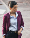 Elbe Stretch Poplin Shirt Classic Fit - Serene Blue | Plus Size & Straight Size Women's Fashion | Universal Standard