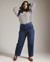 Elastic Waist Weekend Jeans - True Blue