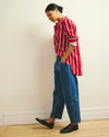 The Artist Poplin Shirt - Red/Black/White Stripe | Plus Size & Straight Size Women's Fashion | Universal Standard