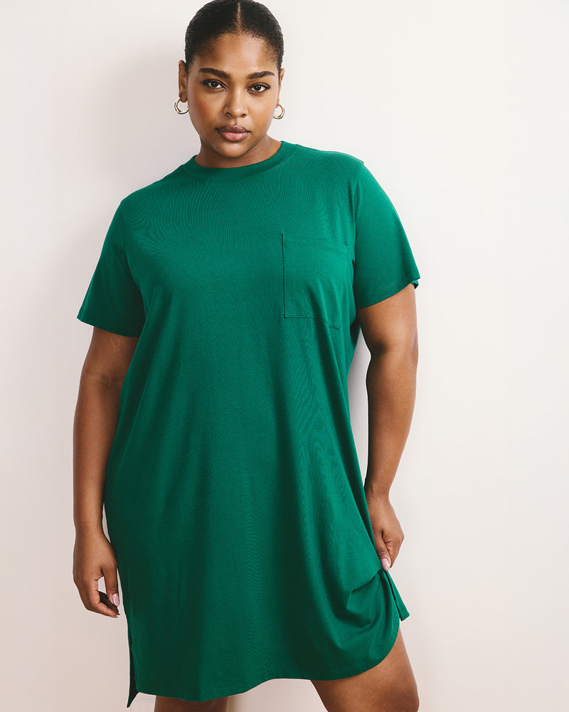 Garcon Tee Dress - Aventurine
