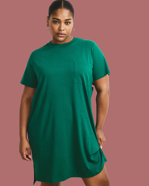 Garcon Tee Dress - Aventurine
