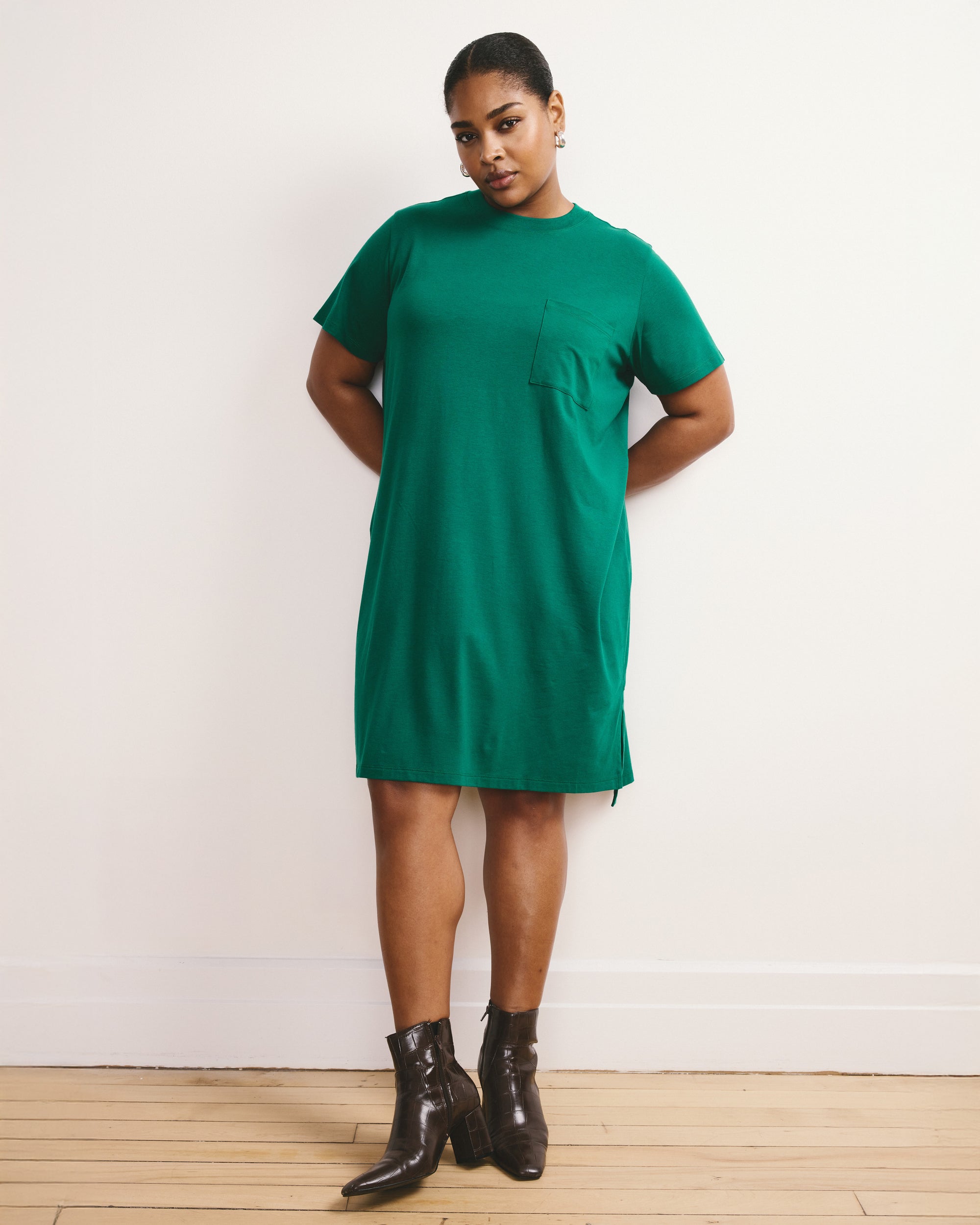 Garcon Tee Dress - Aventurine