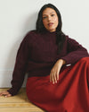 Leonora Sweater Skirt - Autumnal Red