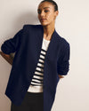 Lennox Collarless Ponte Blazer - Navy | Plus Size & Straight Size Women's Fashion | Universal Standard