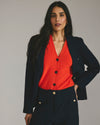 Better-Than-Wool Cardigan - Orange Flame