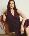 Tiered Twirl Wrap Dress - Gamay | Plus Size & Straight Size Women's Fashion | Universal Standard