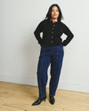 Keira Barrel Leg Jeans - Buffalo Blue
