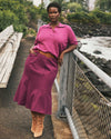 Carla Ponte Skirt - Plum Caspia | Plus Size & Straight Size Women's Fashion | Universal Standard