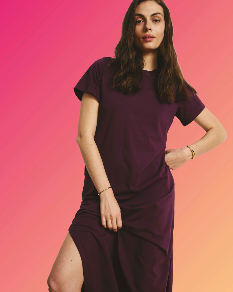 Maxi T-Shirt Dress - Gamay