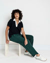 Varsity French Terry Pull On Pants - Forest Green | Plus Size & Straight Size Women's Fashion | Universal Standard