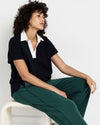 Varsity French Terry Pull On Pants - Forest Green | Plus Size & Straight Size Women's Fashion | Universal Standard