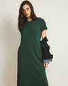 Halie Maxi T-Shirt Dress - Conifer | Plus Size & Straight Size Women's Fashion | Universal Standard