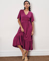 Ravello Liquid Jersey Dress - Rothko Purple | Plus Size & Straight Size Women's Fashion | Universal Standard