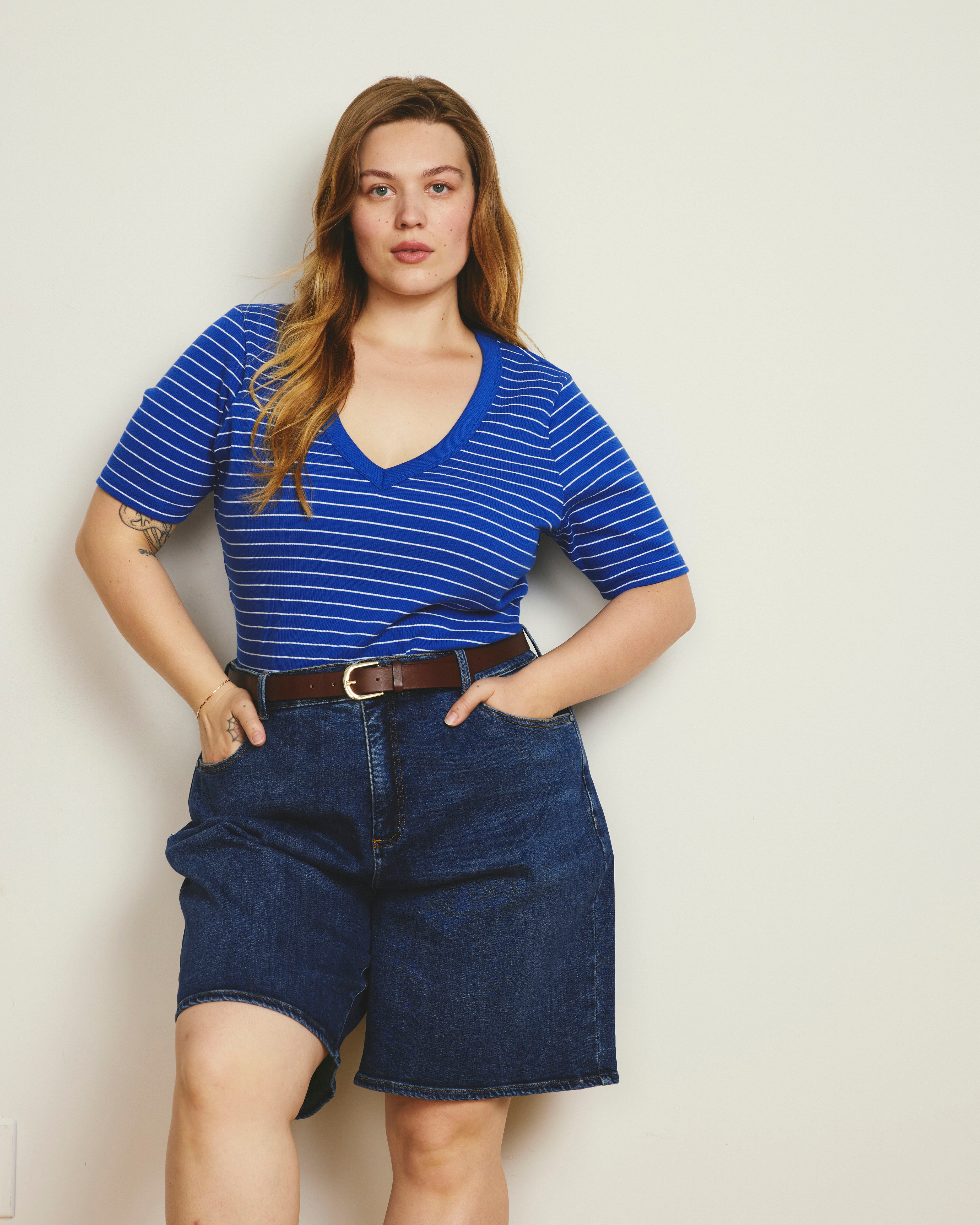 Bae Denim Shorts - Dark Indigo – Universal Standard