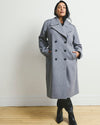 Callaghan Wool Blend Coat - Barcarolle Gray