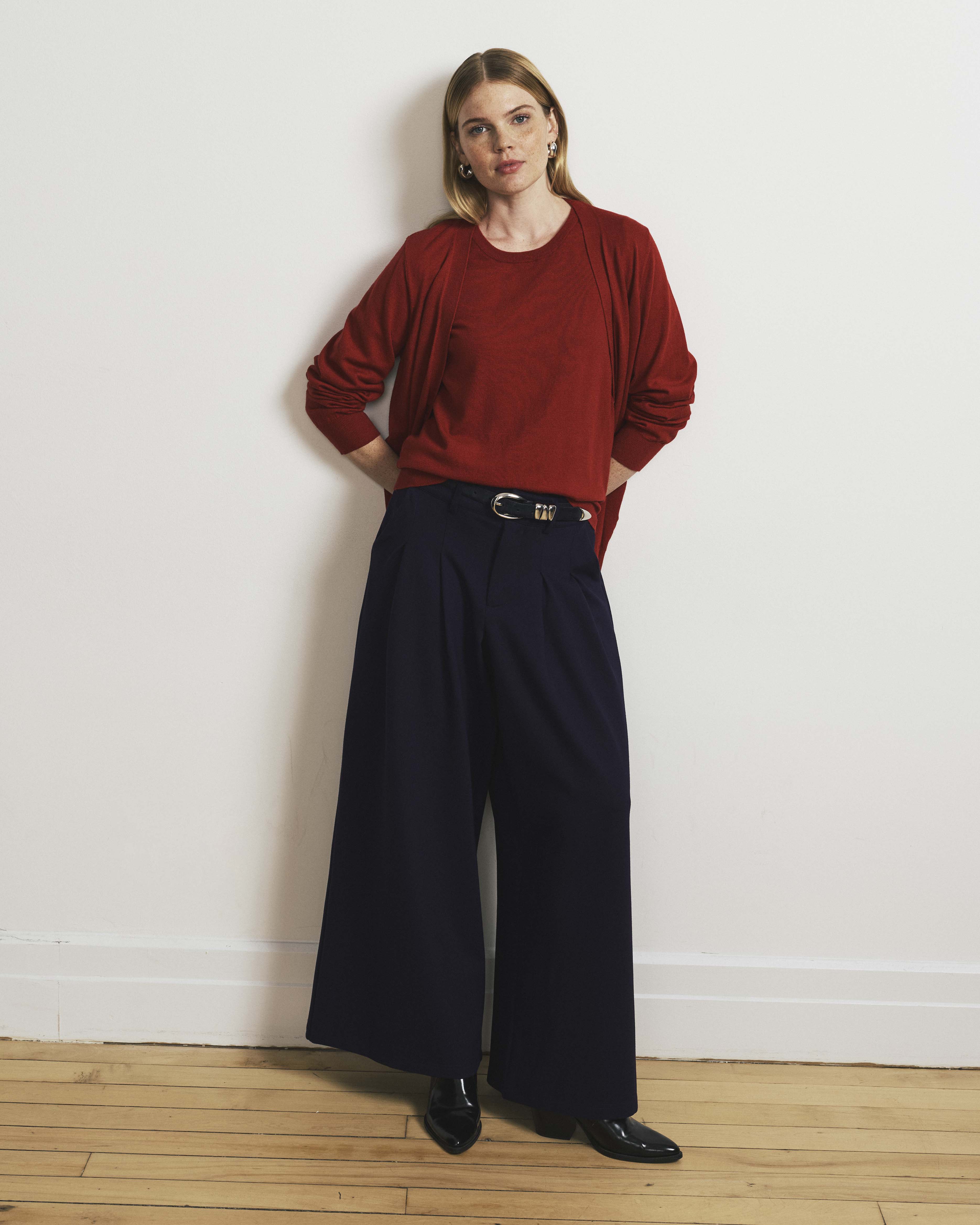 Palais Wide Leg Ponte Pants - Supernova | Plus Size & Straight Size Women's Fashion | Universal Standard