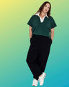 Varsity French Terry Pull On Pants - Black | Plus Size & Straight Size Women's Fashion | Universal Standard