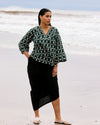 Geneva Linen Blend Skirt - Black | Plus Size & Straight Size Women's Fashion | Universal Standard