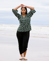 Geneva Linen Blend Skirt - Black | Plus Size & Straight Size Women's Fashion | Universal Standard