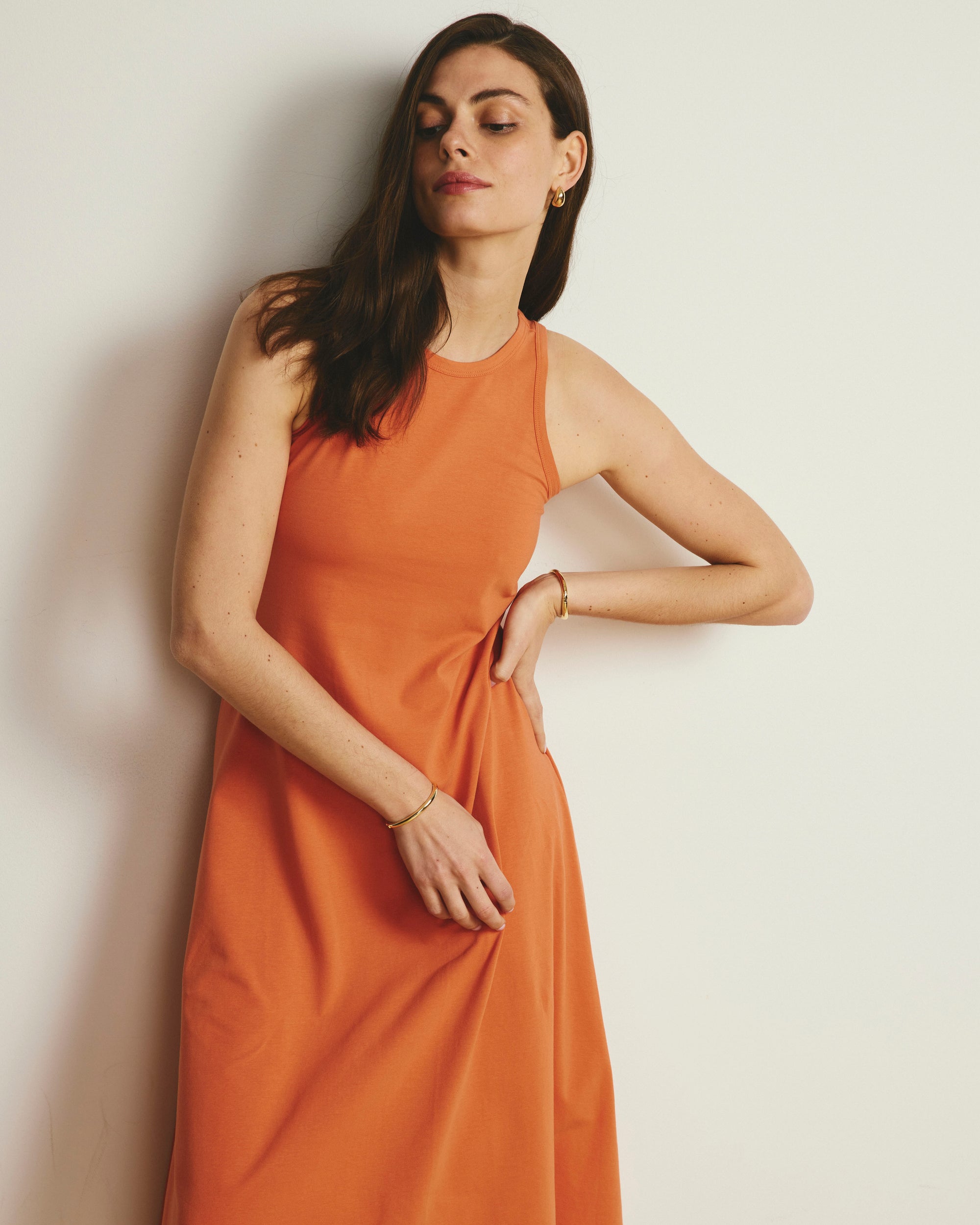 Sardinia Tank Dress - Italian Orange | Plus Size & Straight Size Women's Fashion | Universal Standard