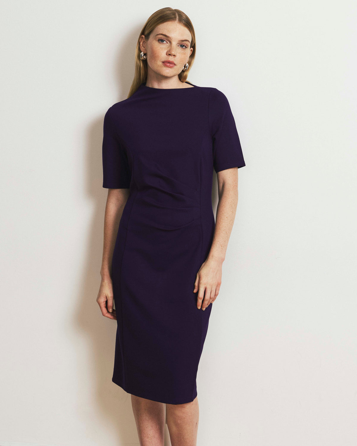 Penny Tailored Ponte Dress - Supernova | Plus Size & Straight Size Women's Fashion | Universal Standard