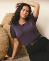 Light-As-Air Tee Rex - Purple Jewel | Plus Size & Straight Size Women's Fashion | Universal Standard