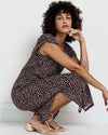Tish Divine Jersey Kaftan - Brown/White Dot Print | Plus Size & Straight Size Women's Fashion | Universal Standard